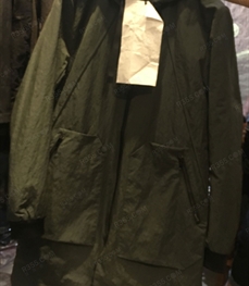 市场上装-中长外套-（实拍）时尚男装中长外套