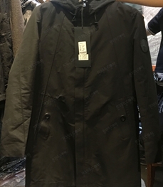 市场上装-中长外套-（实拍）时尚男装中长外套