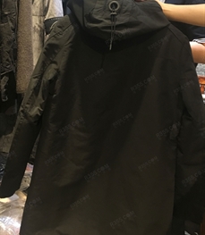 市场上装-中长外套-（实拍）时尚男装中长外套