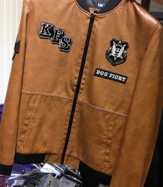 市场上装-皮衣-（实拍）时尚男装皮衣