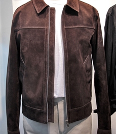 市场上装-皮衣-时尚商务皮衣