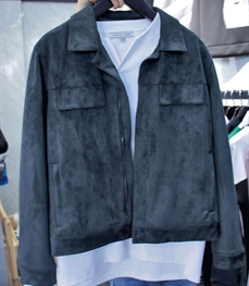 市场上装-皮衣-时尚商务皮衣