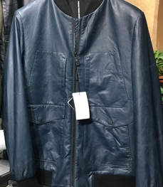 市场上装-皮衣-（实拍）时尚商务皮衣