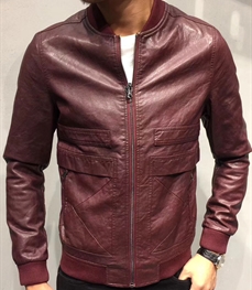 市场上装-皮衣-时尚男装皮衣