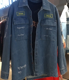 市场上装-衬衫-（实拍）休闲男装衬衫