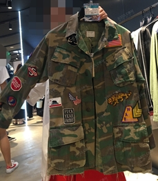 市场上装-中长外套-（实拍）休闲男装中长外套