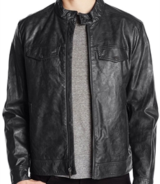 市场上装-皮衣-时尚商务皮衣