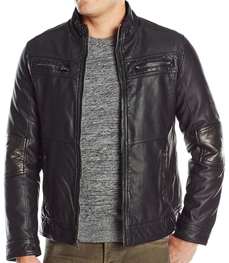 市场上装-皮衣-时尚商务皮衣