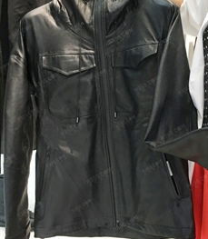 市场上装-皮衣-（实拍）时尚商务皮衣
