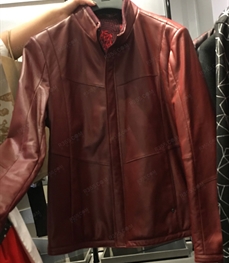 市场上装-皮衣-（实拍）时尚商务皮衣