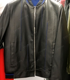 市场上装-皮衣-（实拍）时尚商务皮衣