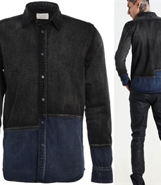 市场上装-衬衫-时尚男装衬衫