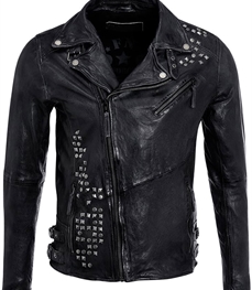 市场上装-皮衣-时尚男装皮衣