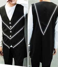 市场上装-马夹-时尚男装马甲