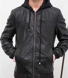 市场上装-皮衣-时尚男装皮衣