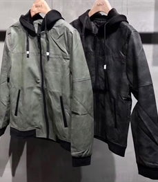 市场上装-皮衣-时尚男装皮衣