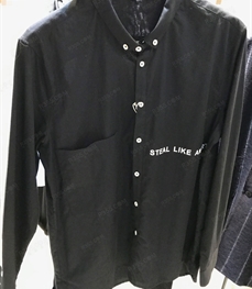 市场上装-衬衫-（实拍）休闲男装衬衫