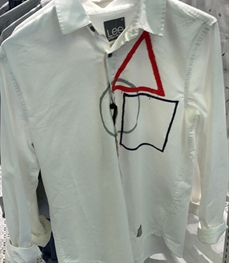 市场上装-衬衫-（实拍）休闲男装衬衫