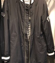 市场上装-中长外套-（实拍）休闲男装中长外套