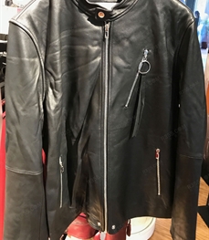 市场上装-皮衣-（实拍）休闲男装皮衣