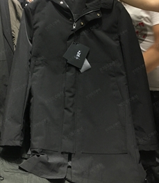 市场上装-中长外套-（实拍）时尚男装中长外套