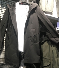市场上装-中长外套-（实拍）时尚男装中长外套