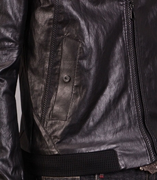 市场上装-皮衣-时尚男装皮衣