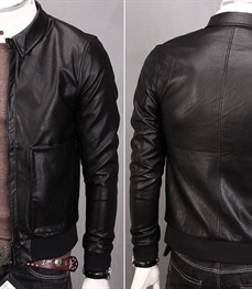 市场上装-皮衣-时尚男装皮衣