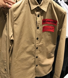 市场上装-衬衫-（实拍）休闲男装衬衫