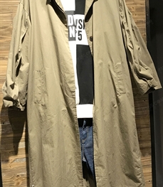 市场上装-中长外套-（实拍）休闲男装中长外套