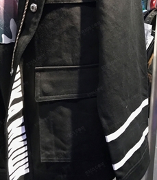 市场上装-中长外套-（实拍）休闲男装中长外套