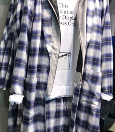 市场上装-中长外套-（实拍）休闲男装中长外套