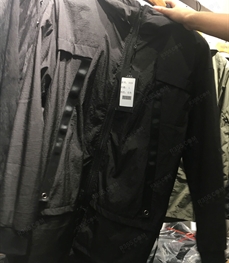 市场上装-中长外套-（实拍）时尚男装中长外套