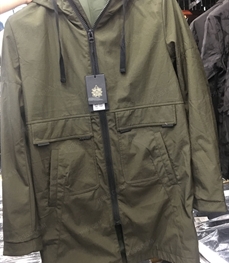 市场上装-中长外套-（实拍）时尚男装中长外套