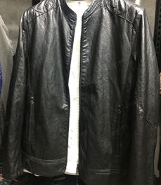 市场上装-皮衣-（实拍）时尚商务皮衣