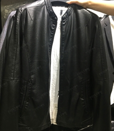 市场上装-皮衣-（实拍）时尚商务皮衣