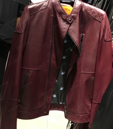 市场上装-皮衣-（实拍）时尚商务皮衣