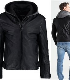 市场上装-皮衣-时尚男装皮衣