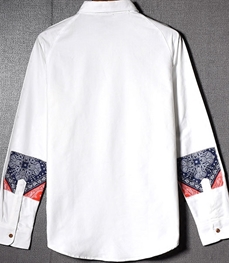 市场上装-衬衫-时尚男装衬衫