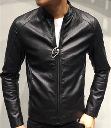 市场上装-皮衣-时尚男装皮衣