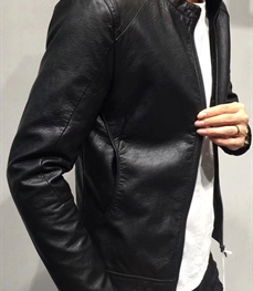 市场上装-皮衣-时尚男装皮衣