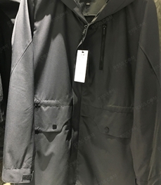 市场上装-中长外套-（实拍）时尚男装中长外套