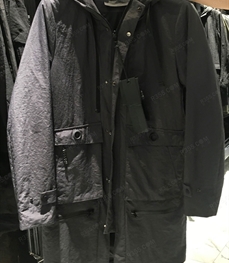 市场上装-中长外套-（实拍）时尚男装中长外套