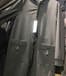市场上装-中长外套-（实拍）时尚男装中长外套
