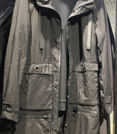 市场上装-中长外套-（实拍）时尚男装中长外套