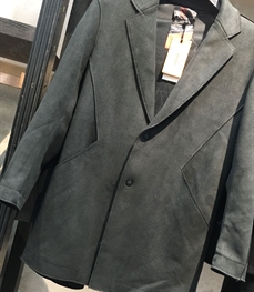 市场上装-皮衣-（实拍）时尚商务皮衣