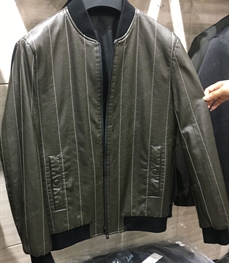 市场上装-皮衣-（实拍）时尚商务皮衣