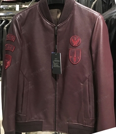 市场上装-皮衣-（实拍）时尚商务皮衣