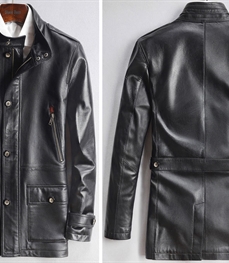 市场上装-皮衣-休闲男装皮衣