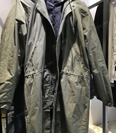 市场上装-中长外套-（实拍）时尚男装中长外套